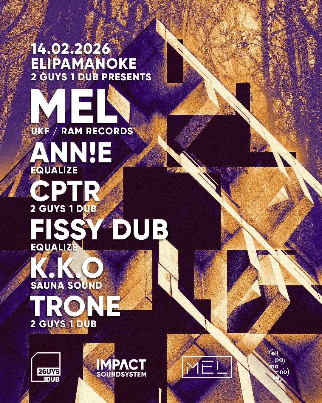 2 Guys 1 Dub Presents: Mel & Keinkollektiv