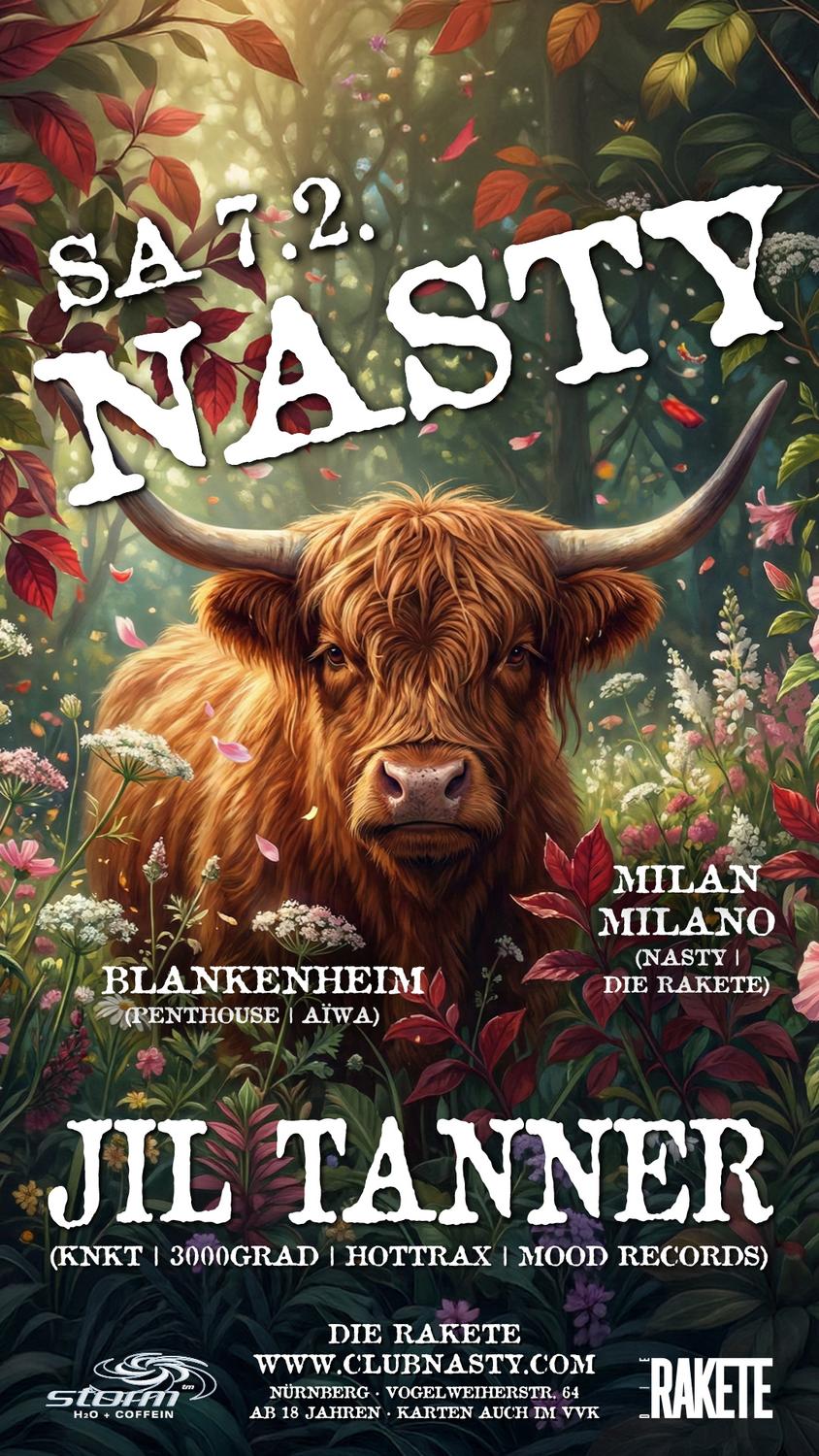 Nasty Pres. Jil Tanner Milan Milano Blankenheim