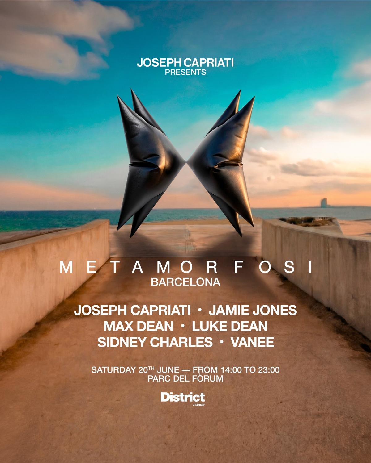 Joseph Capriati Presents Metamorfosi W/ Jamie Jones, Max Dean - District (Sónar Week)