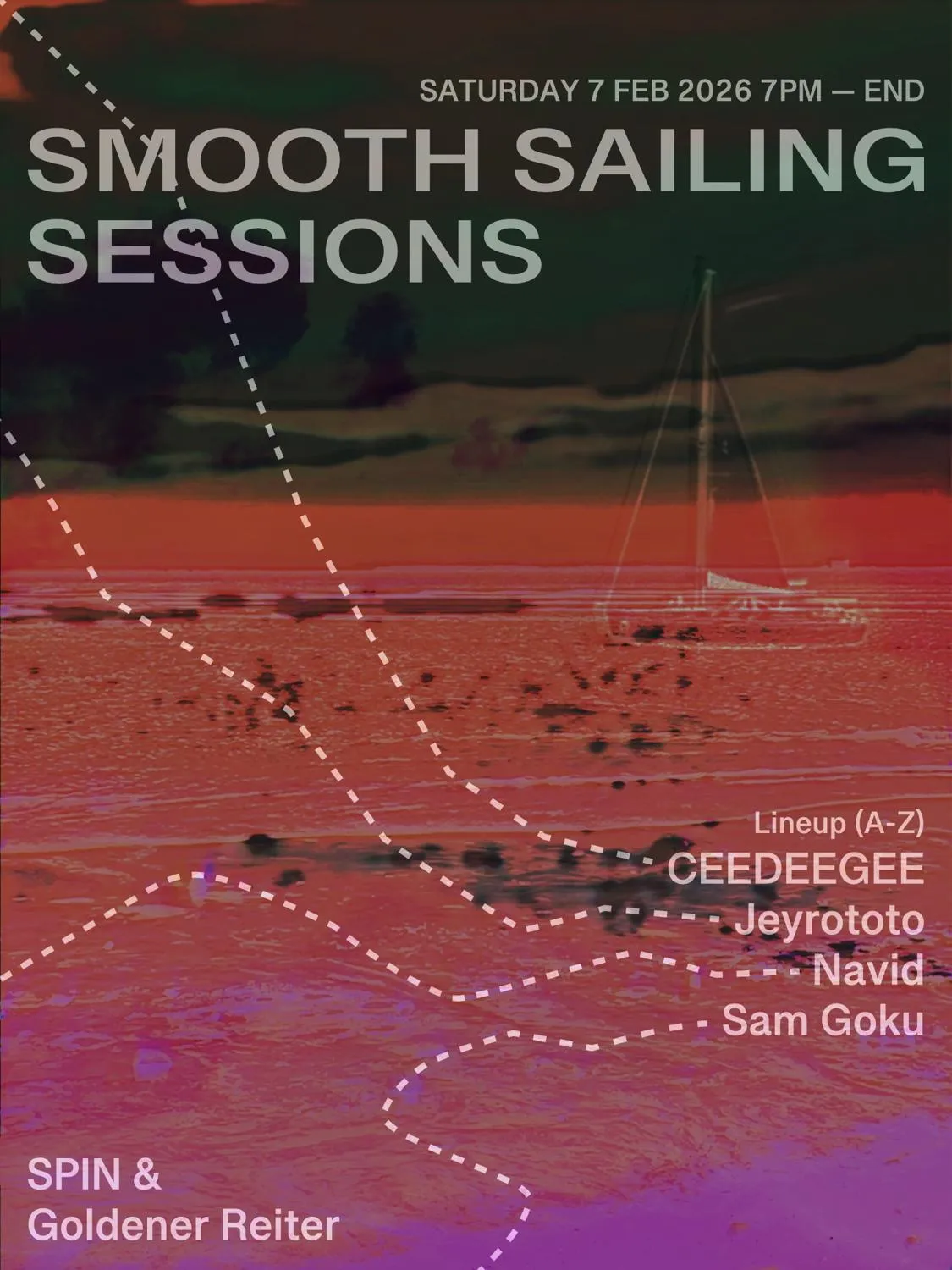 Smooth Sailing Sessions With Ceedeegee, Jeyrototo, Sam Goku & Navid