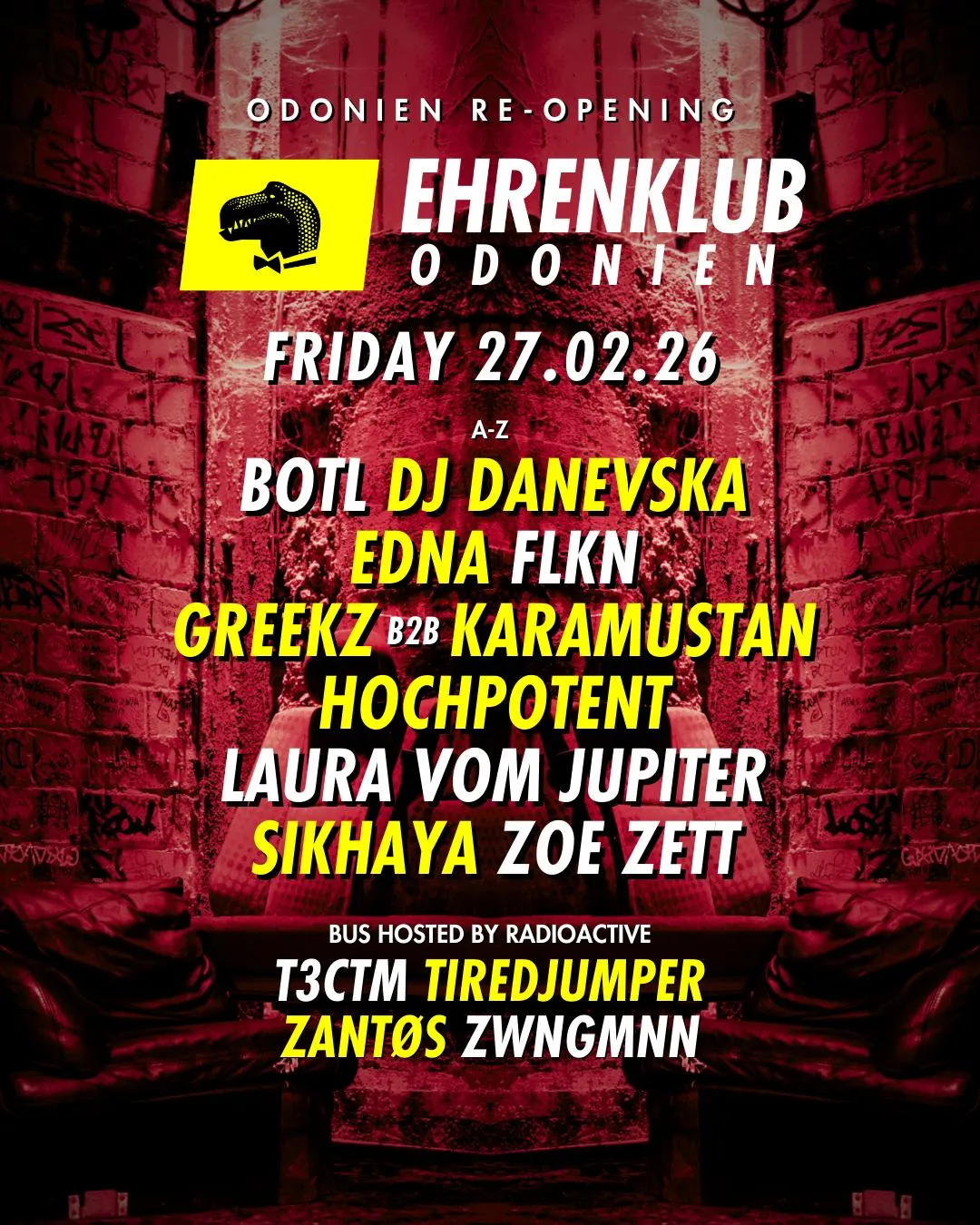 Ehrenklub In Odonien #26 / Re-Opening Mit Botl, Flkn, Sikhaya Uvm