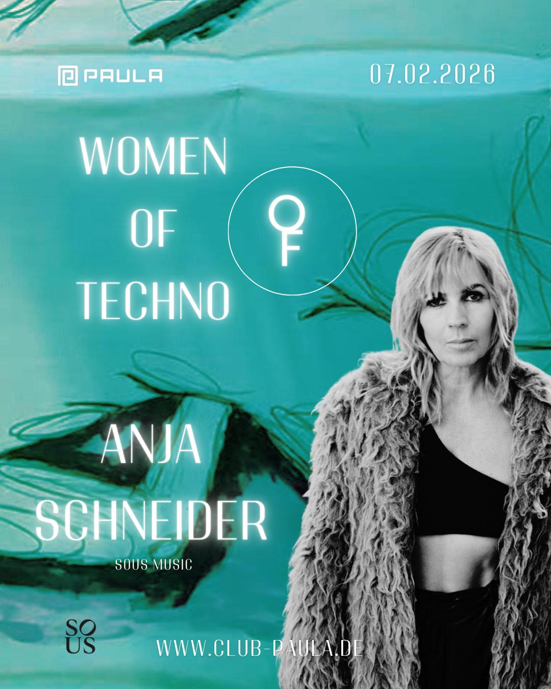 Women Of Techno With Anja Schneider