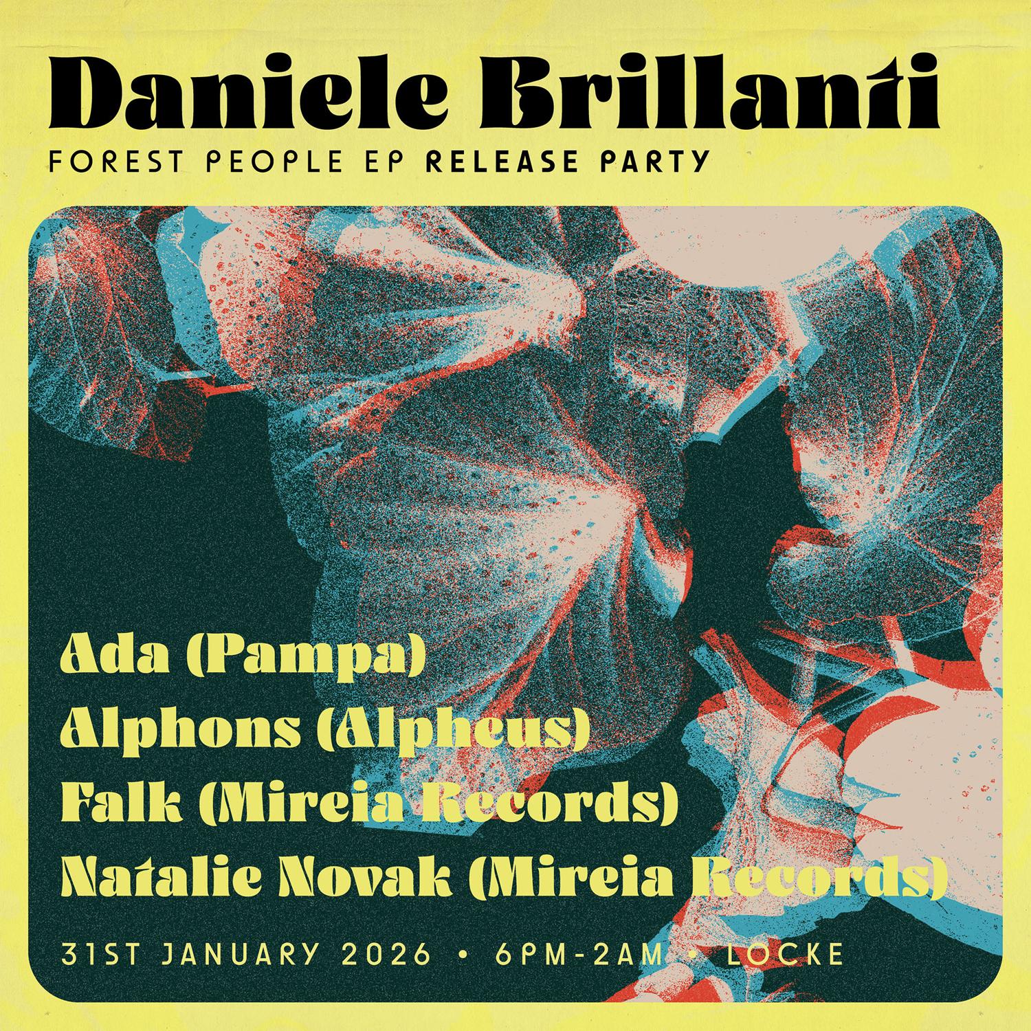Daniele Brillanti - Forest People Ep Release Partry