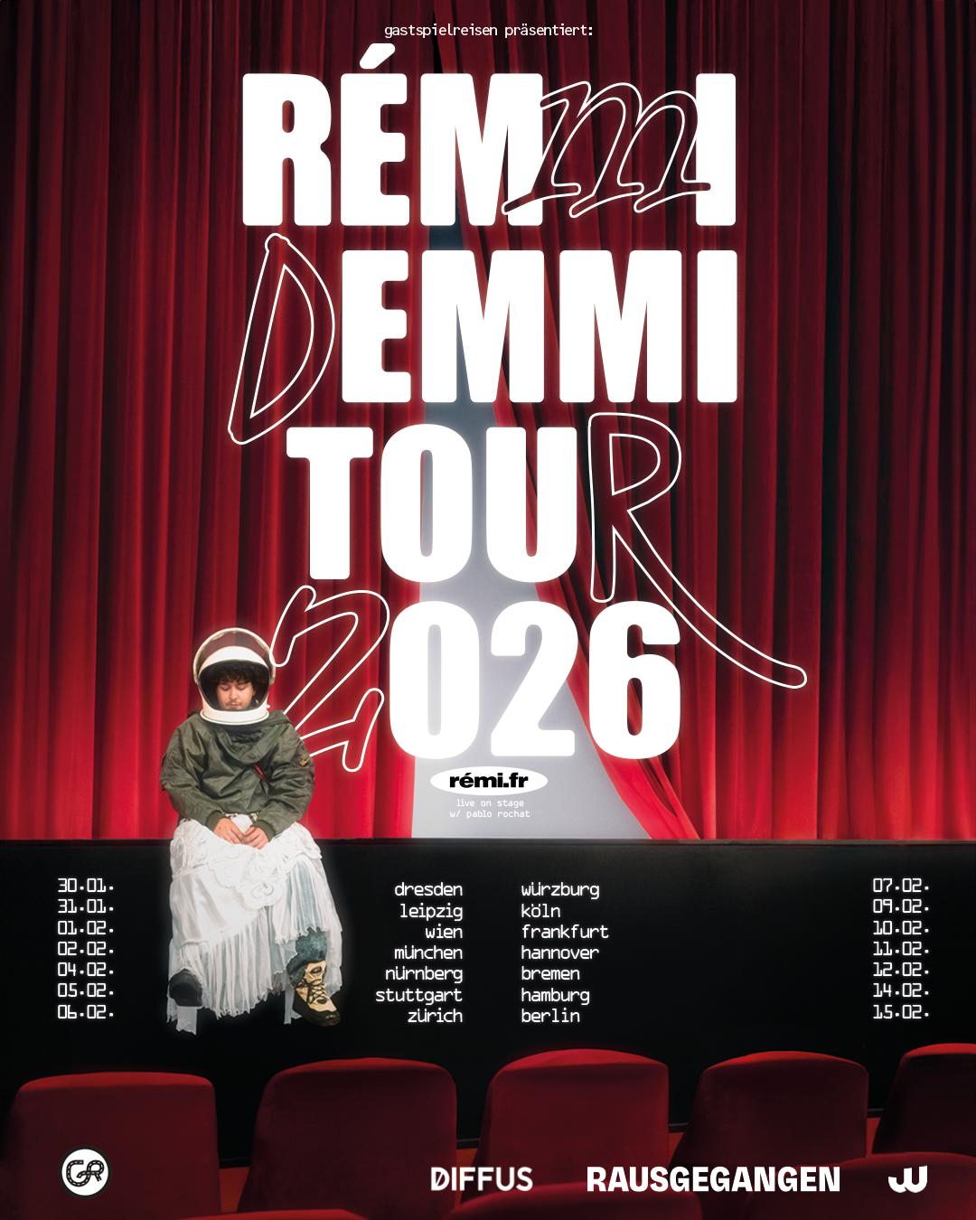 Rémi.Fr - Rèmmi Dèmmi Tour 2026 - Hannover