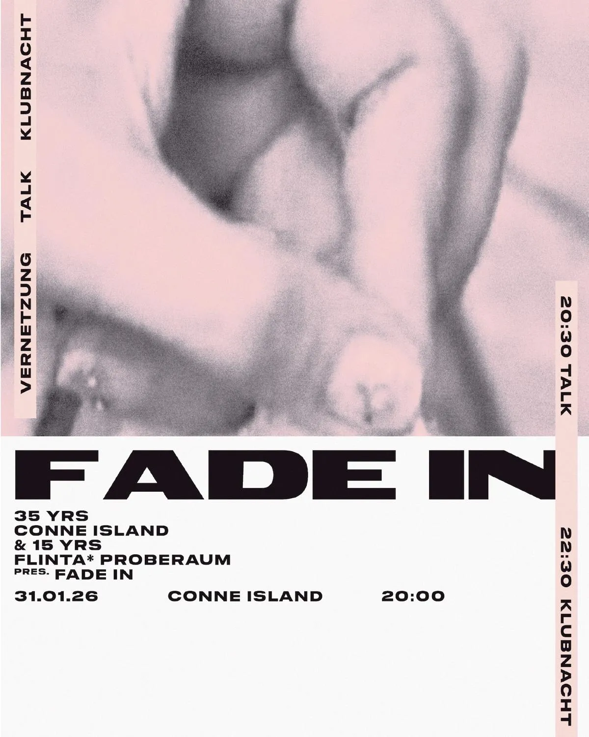 Fade In - 15Yrs Flinta* Proberaum - Talk, Vernetzung & Clubnacht