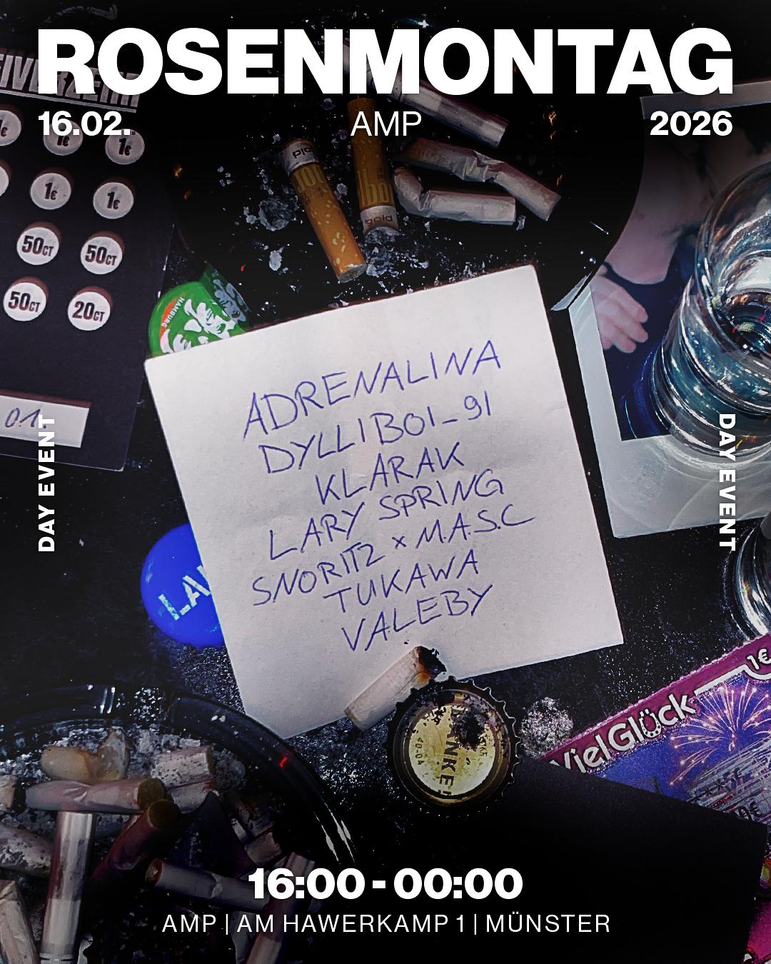 Amp Rosenmontag Day Event