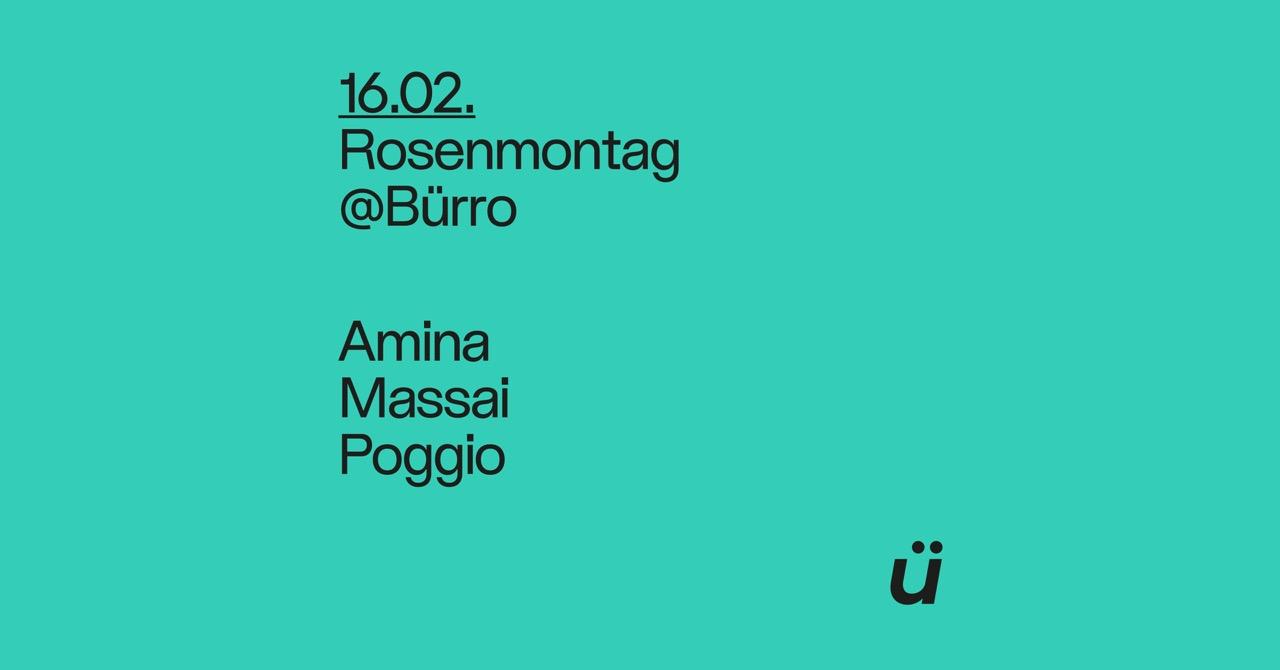 Rosenmontag @Bürro