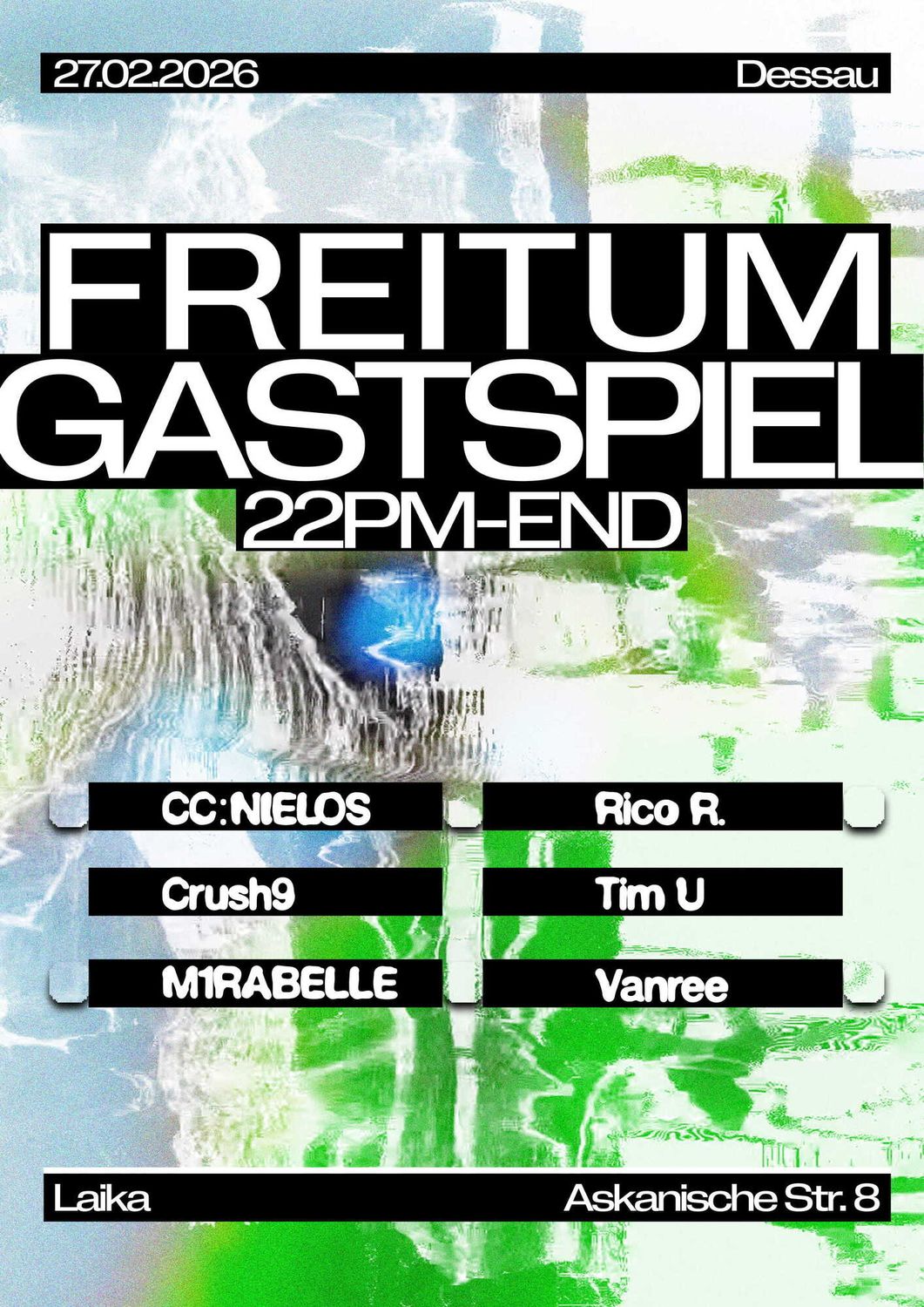 FREITUM: Gastspiel @&nbsp;Laika