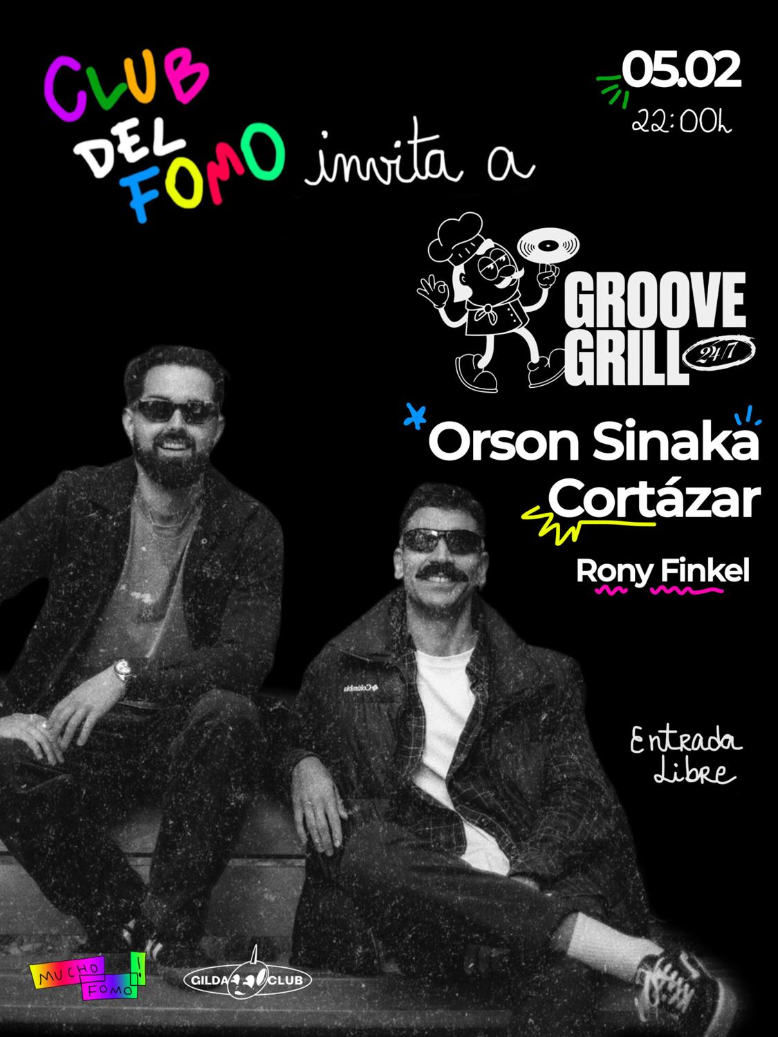 Club Del Fomo Invita A Groove Grill (Entrada Gratis)