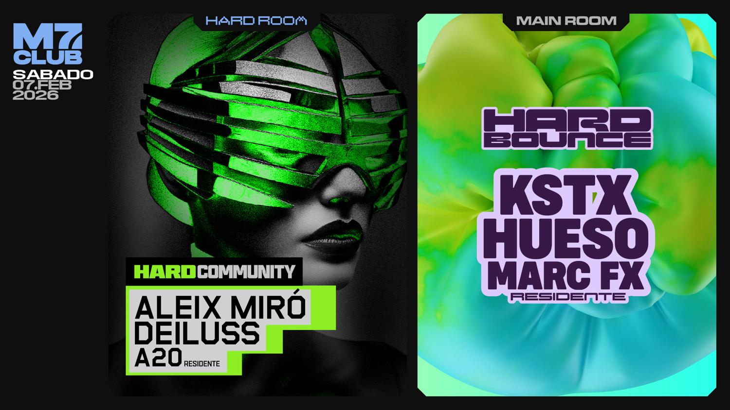 Hard Community [Aleix Miro, Deiluss & A20] Hard Bounce [Kstx, Hueso & Marc Fx]