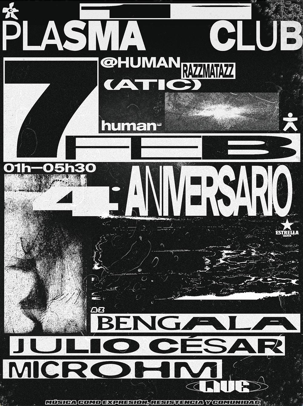 Plasma Club @Human (4º Aniversario)
