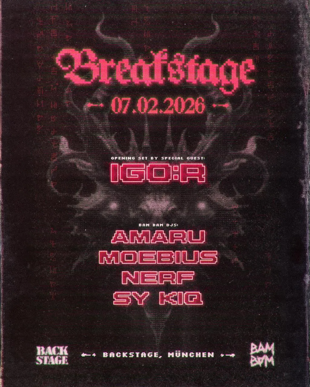 Breakstage - Bam Bam X Backstage
