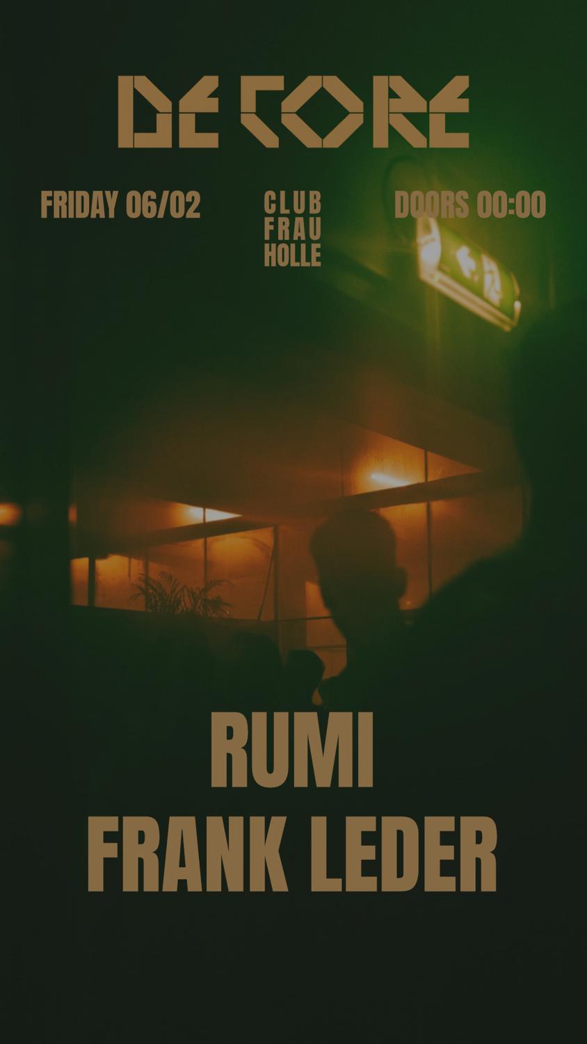 De Core With Rumi, Frank Leder