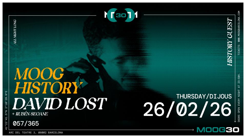 Moog History: David Lost+Rubén Seoane