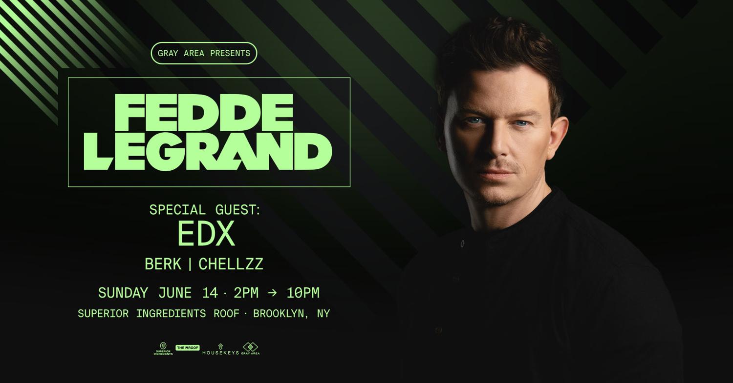 Fedde Le Grand With Edx On The Roof