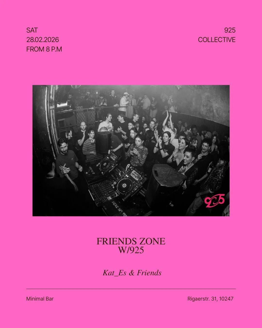 Friends.Zone Mit 925 Collective 