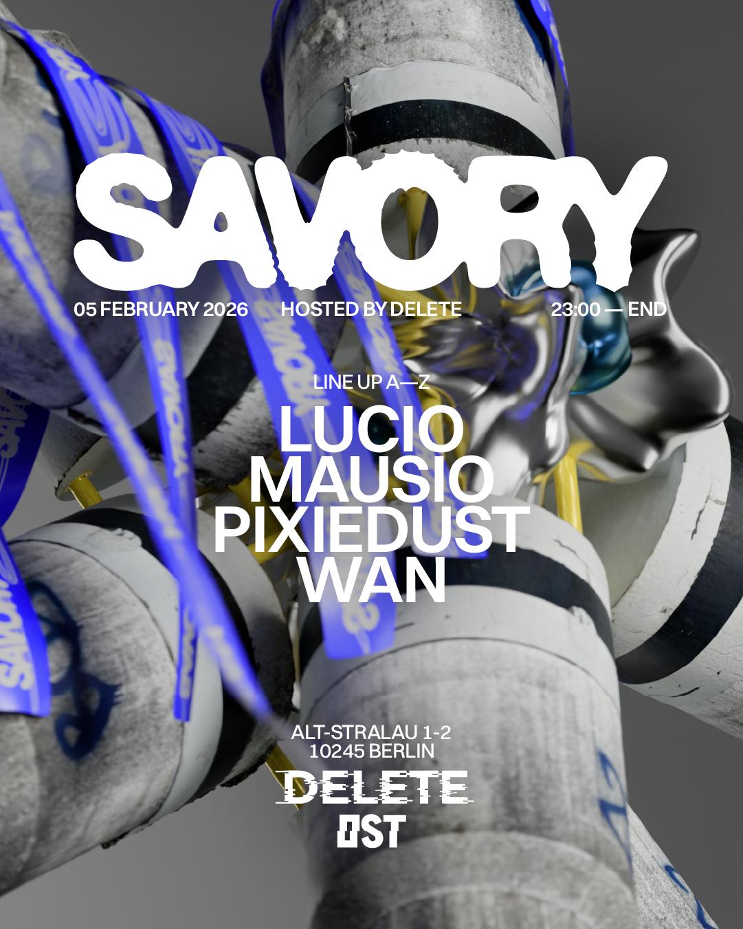 Savory - Techno Every Thursday W. Mausio