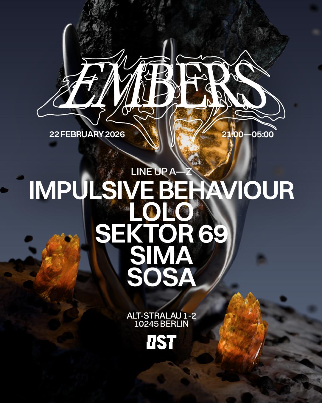 Embers - Sunday Evening Rave