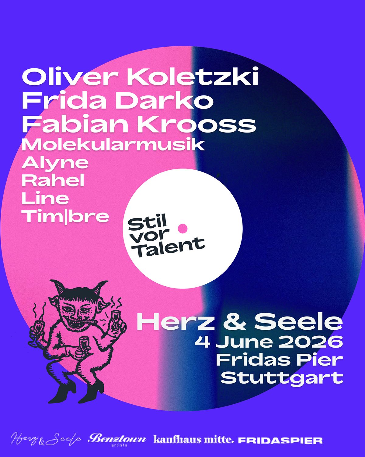 HERZ & SEELE x STIL VOR TALENT – OPEN AIR AUF Fridas Pier