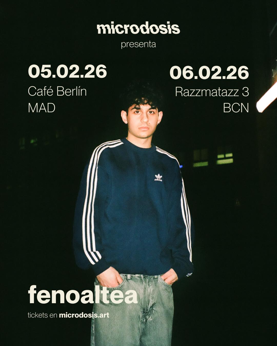 (Venta Externa) Fenoaltea En Microdosis - Café Berlín, Madrid