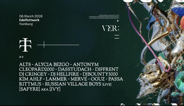 Ver X Teletech Pres: Oguz, Dasstudach, Russian Village Boys (Live), Dj Cringey, Alt8 Uvm