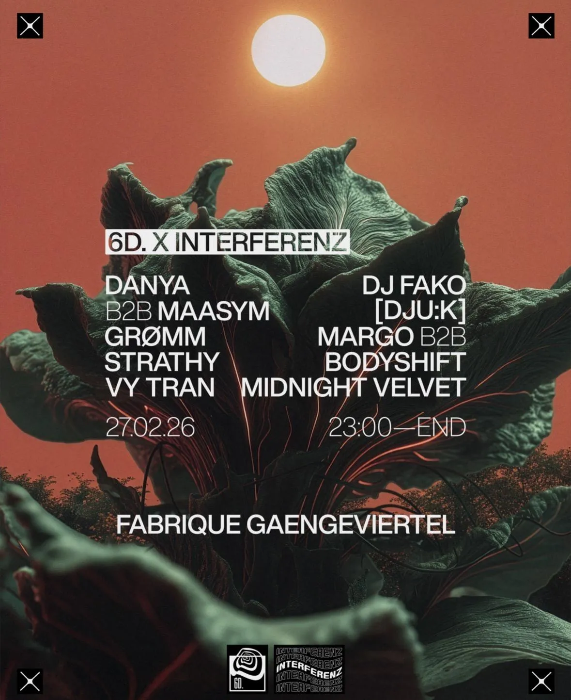6D. X Interferenz