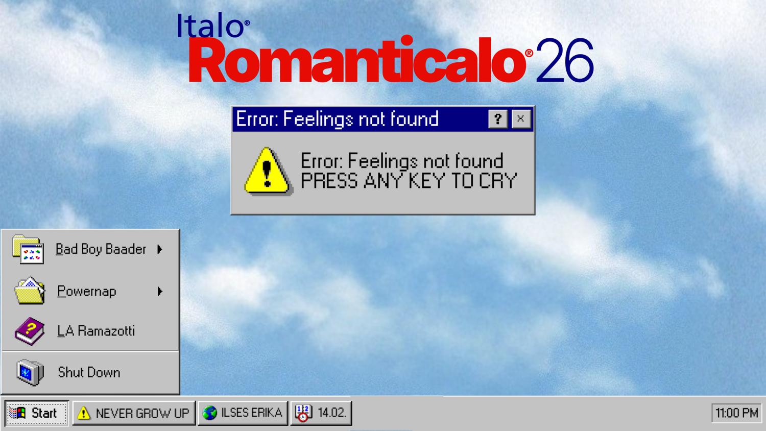 Italo Romanticalo (Never Grow Up)