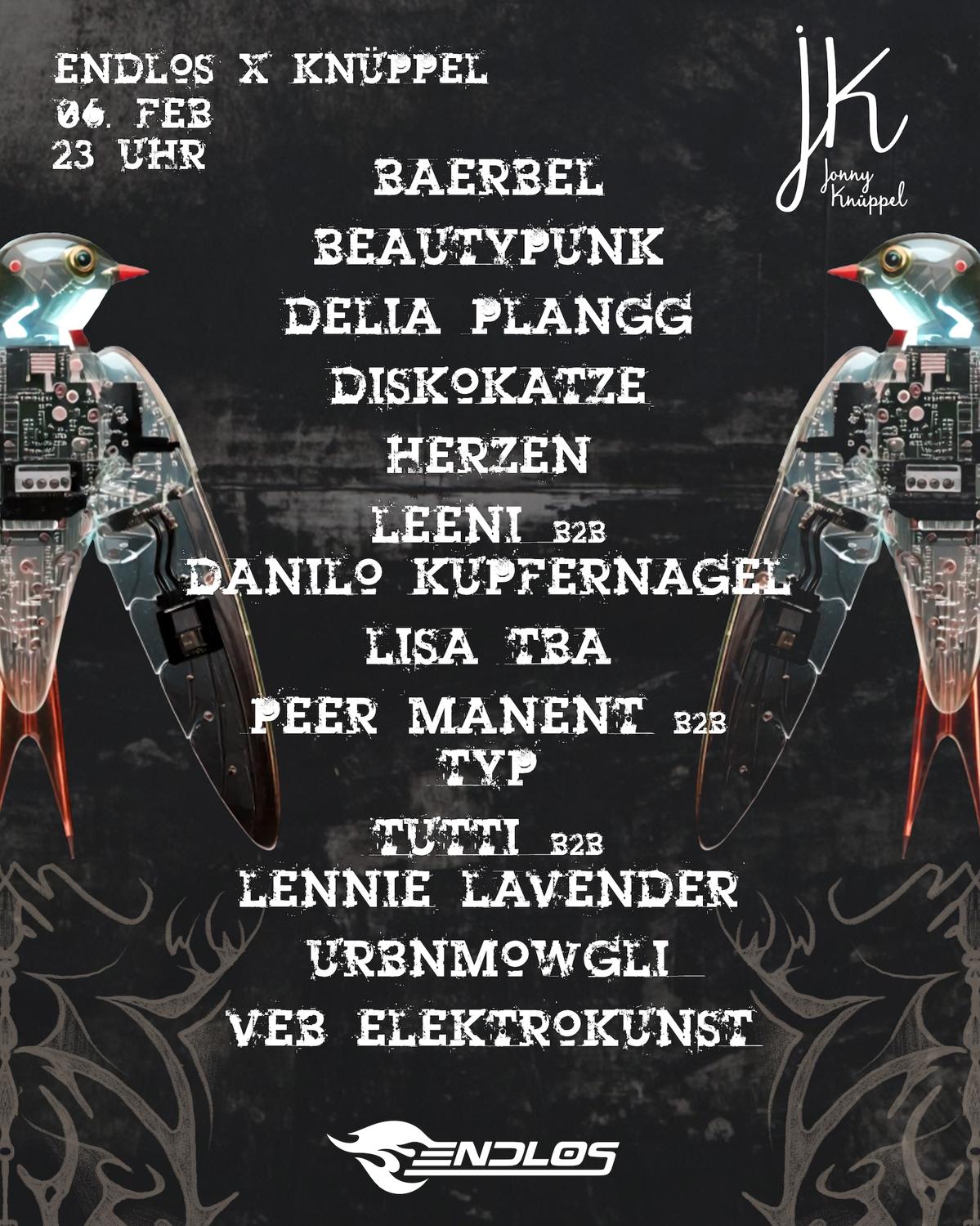 Knüppel X Endlos