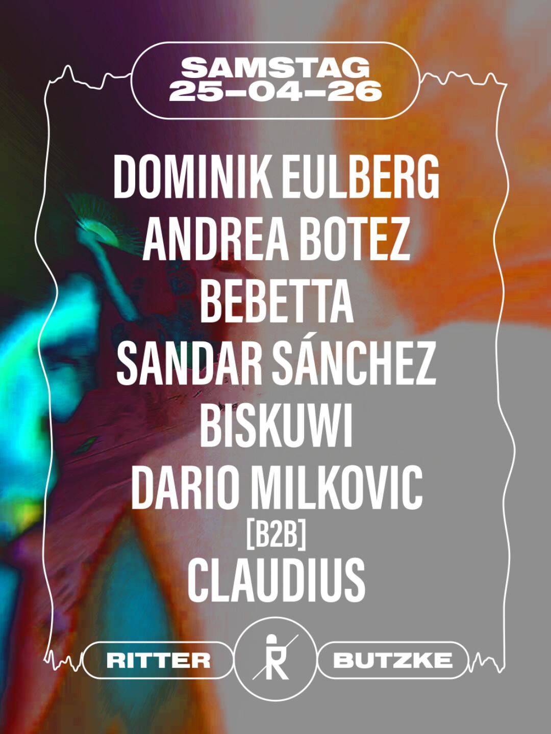 Dominik Eulberg, Andrea Botez, Bebetta, Biskuwi, Sandar Sánchez And Many More