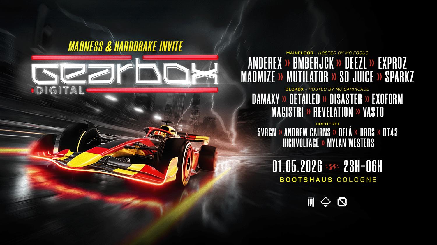 Madness X Hardbrake Invite: Gearbox