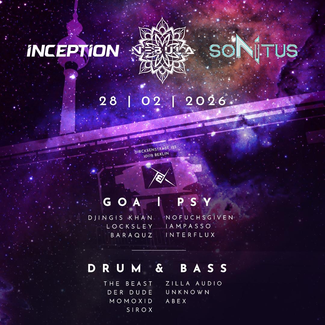 Nebula X Inception X Sonitus With Djingis Khan