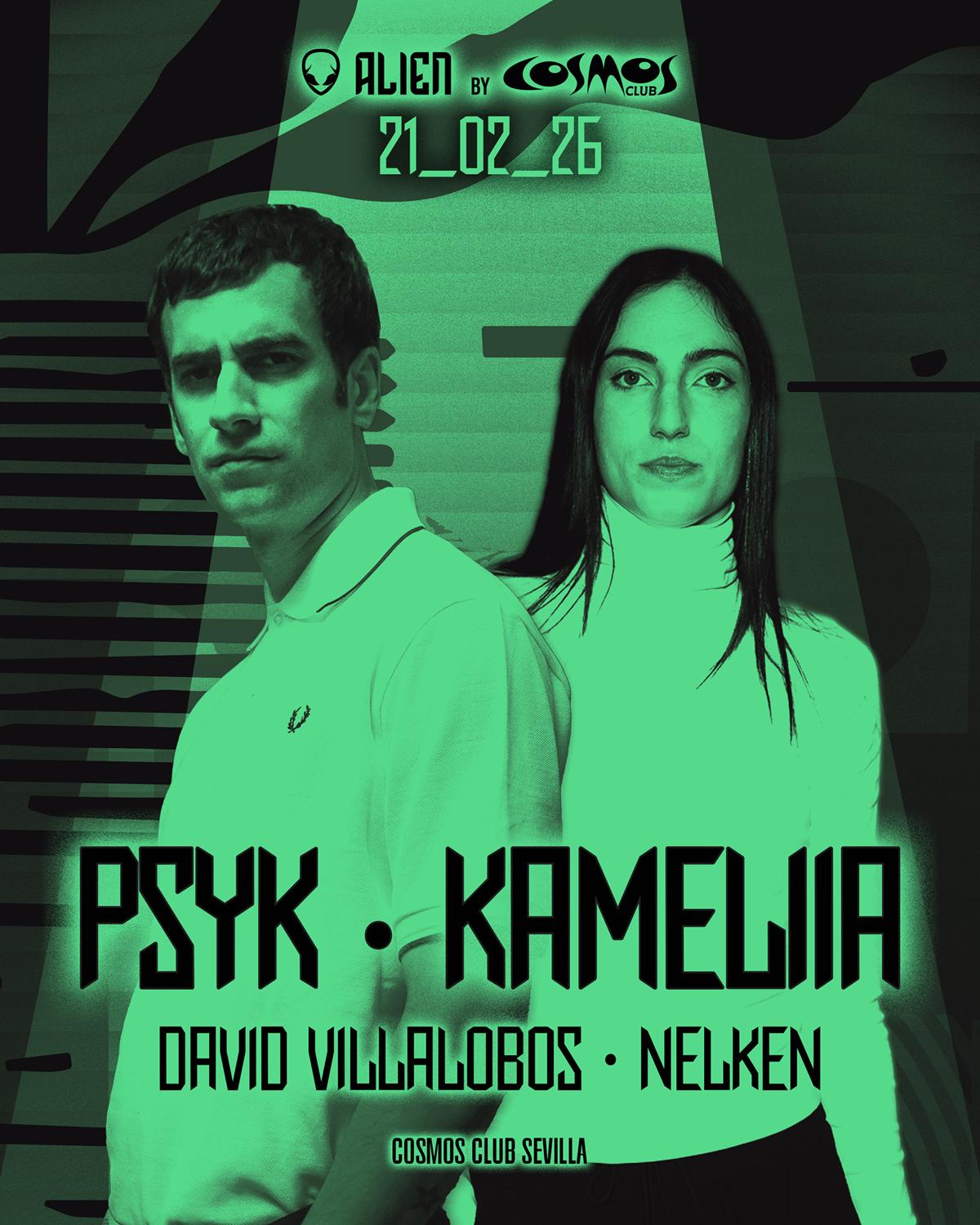 Alien - Psyk: Kameliia At Cosmos Club