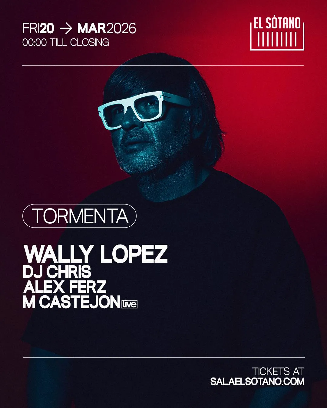 Tormenta: Wally Lopez, Dj Chris, Alex Ferz, M Castejon [Live]