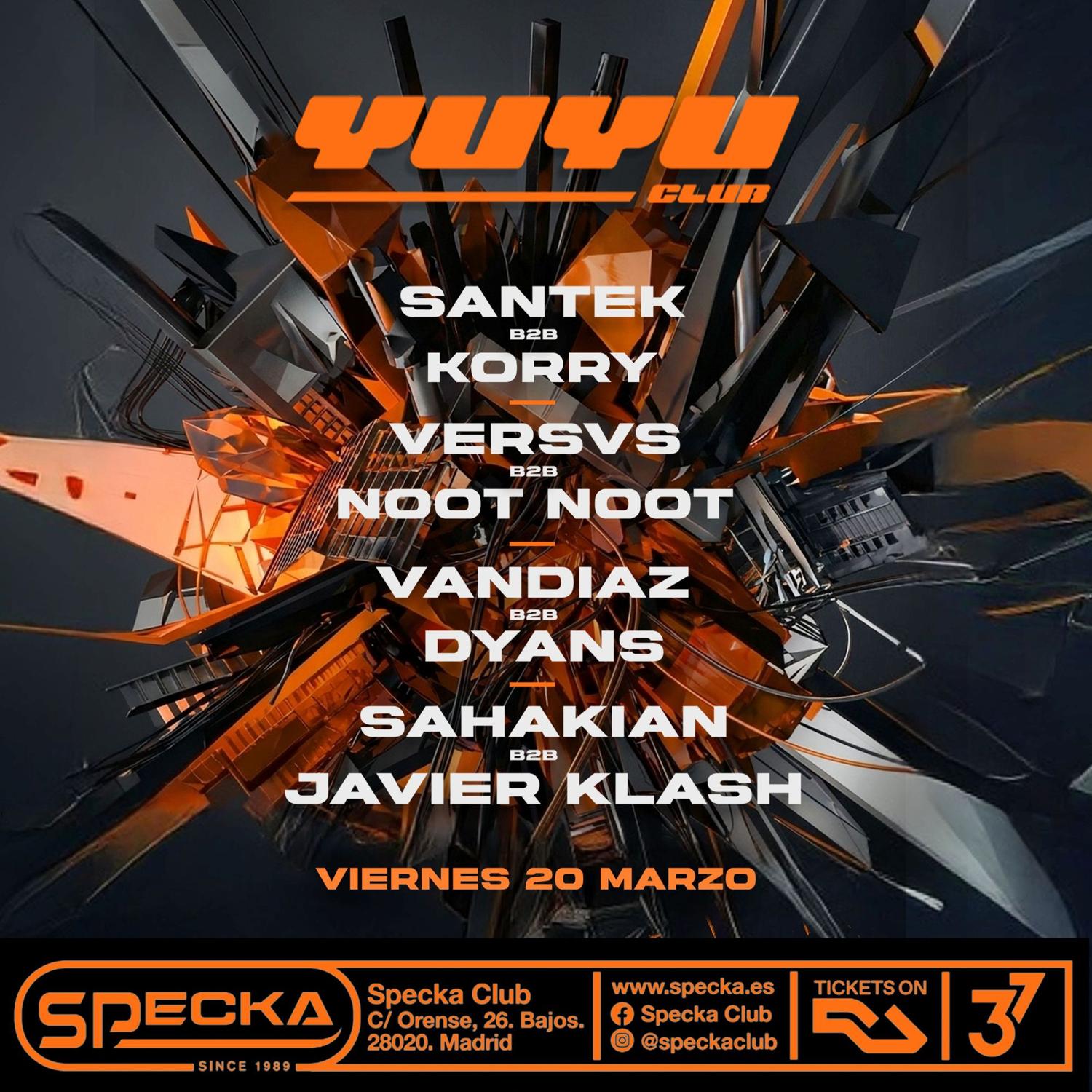 Special Night B2B I Yuyu Techno Club 