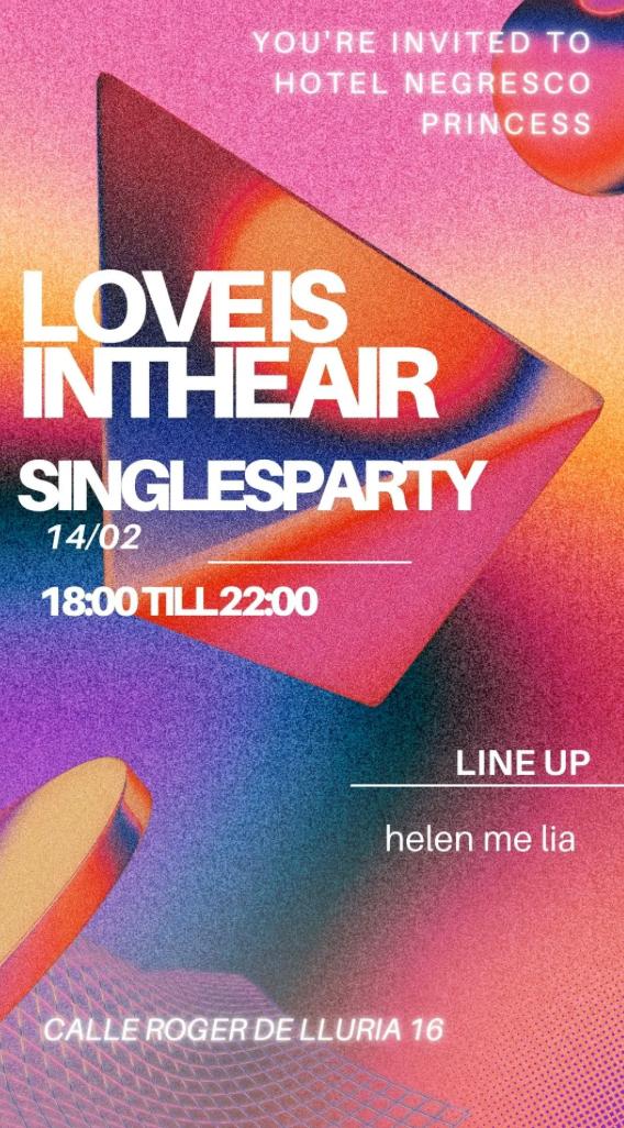 Love Is In The Air Rooftop Party