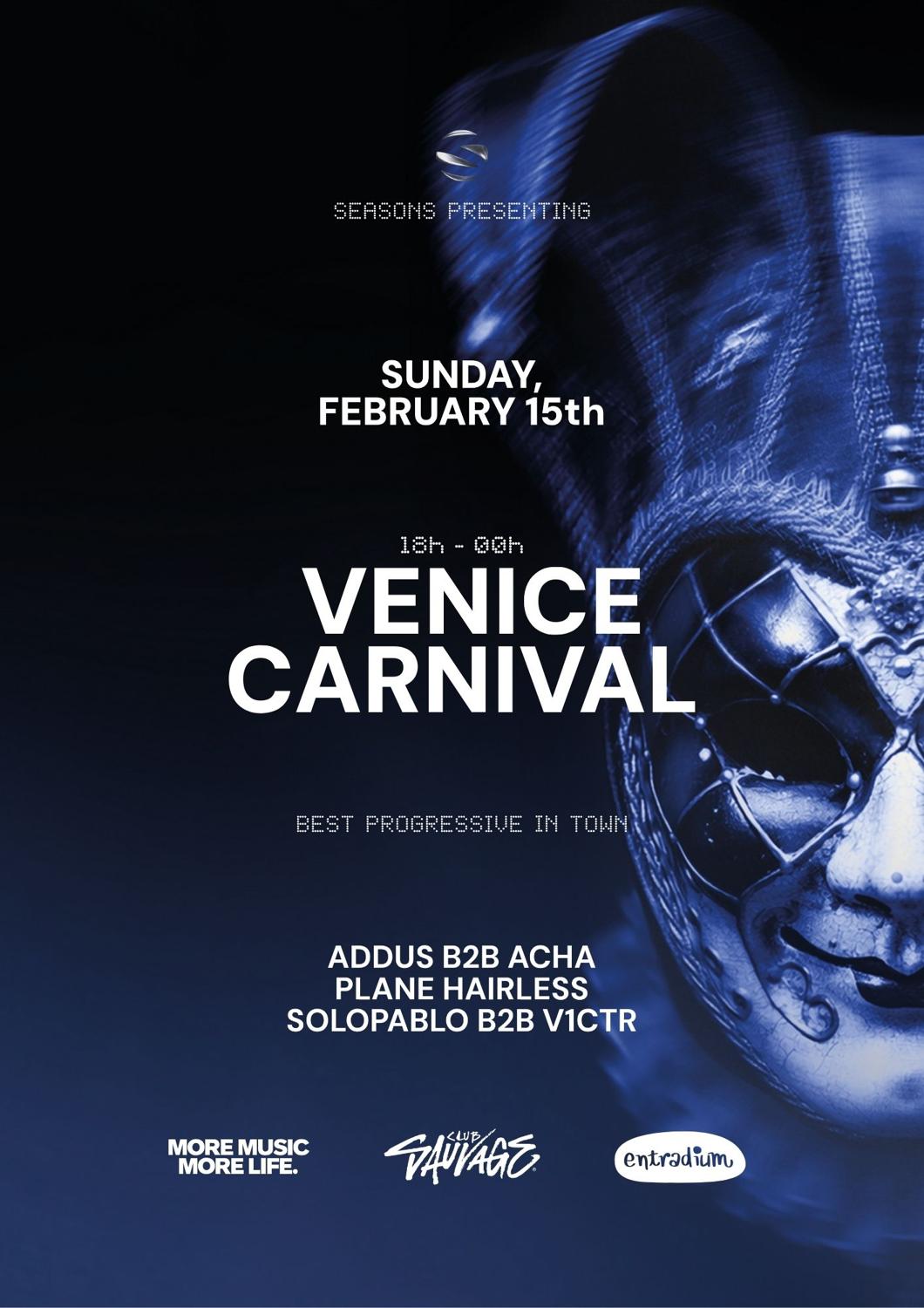Seasons Presents Venice Carnival