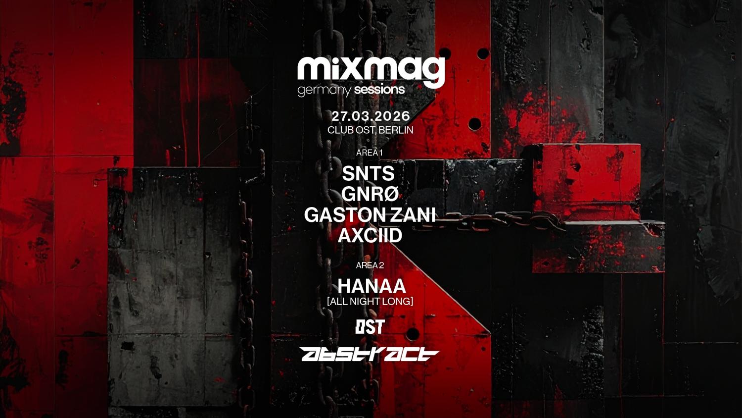 Mixmag Germany Pres. Snts, Gaston Zani, Hanaa All Night Long