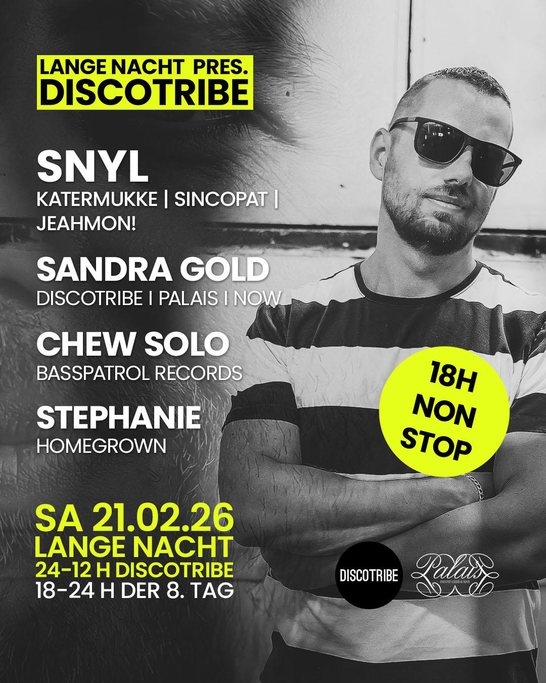 Lange Nacht Pres. Der 8. Tag & Discotribe W/Synl
