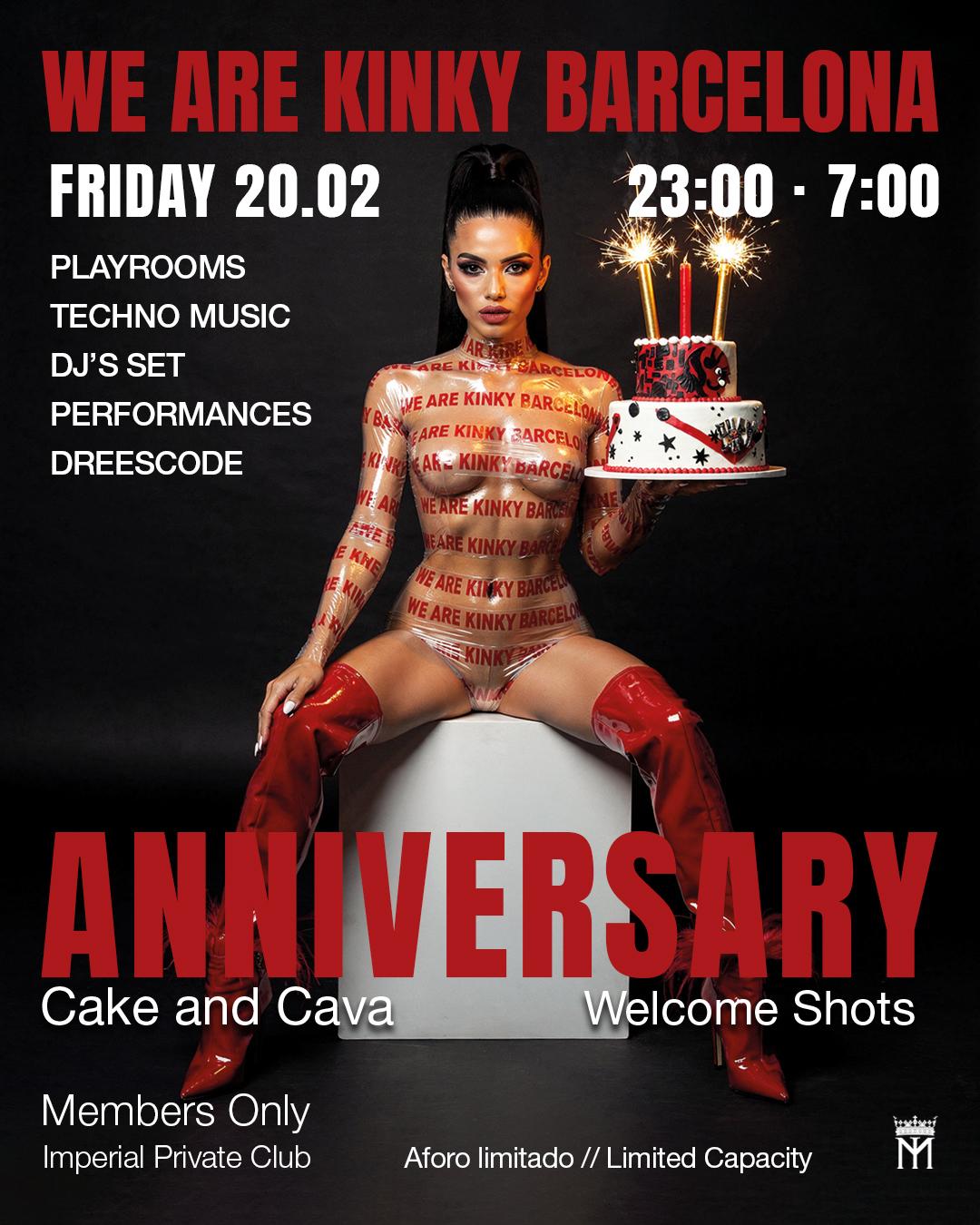 We Are Kinky Barcelona! - Aniversario