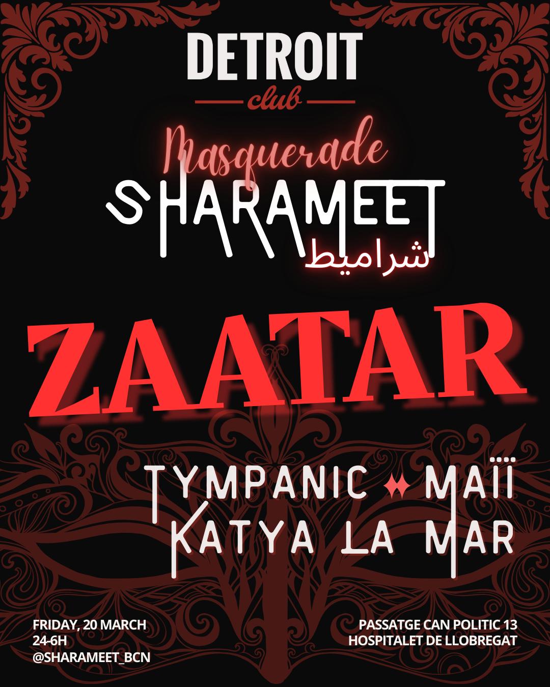 Sharameet Masquerade: Zaatar | Techno Arabe 
