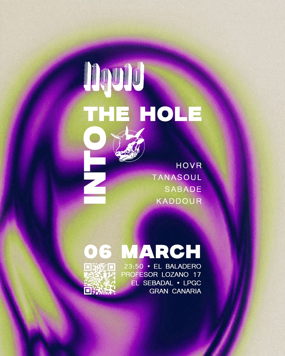 LIQUID · INTO THE HOLE