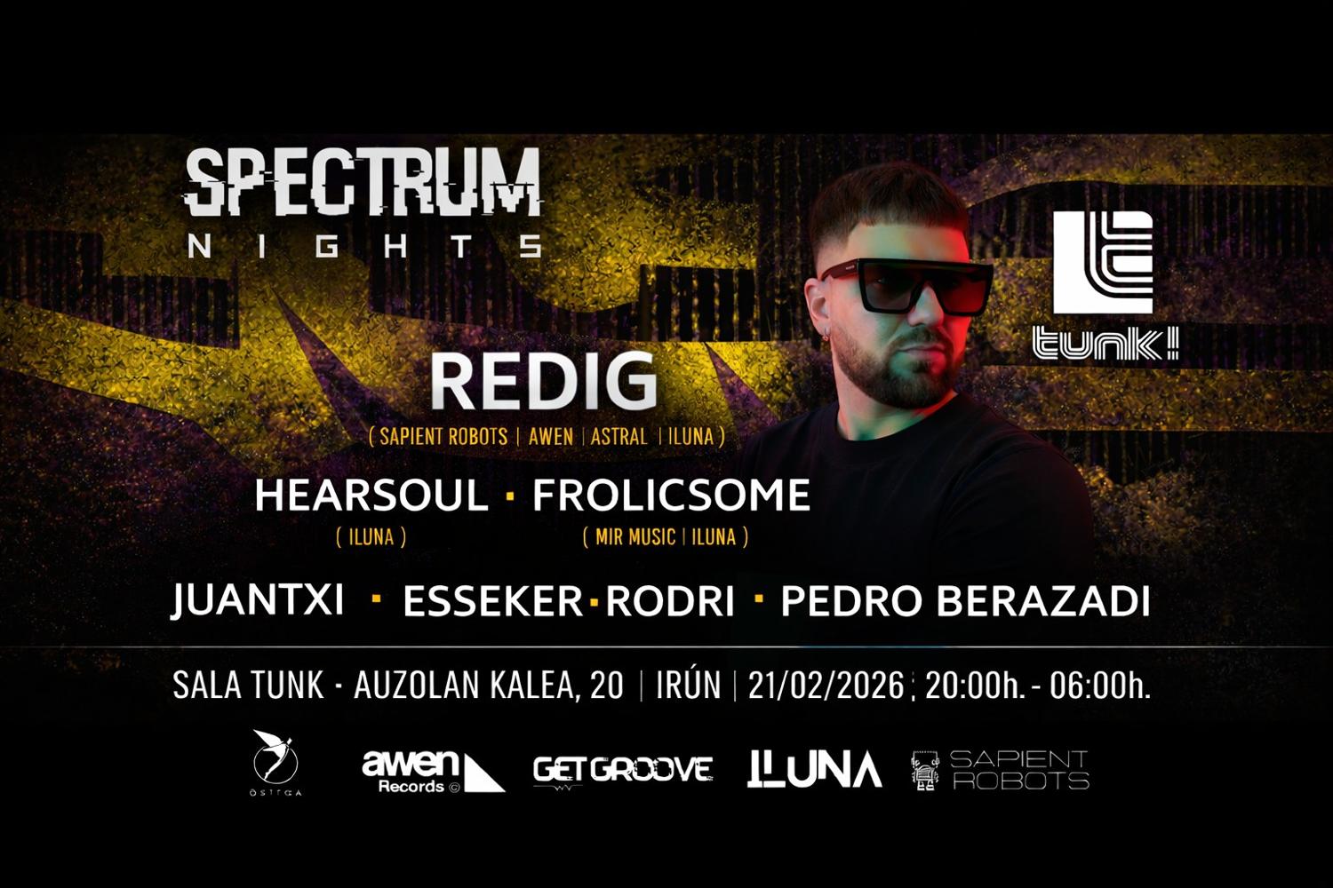 Spectrum Nights With Redig Irún