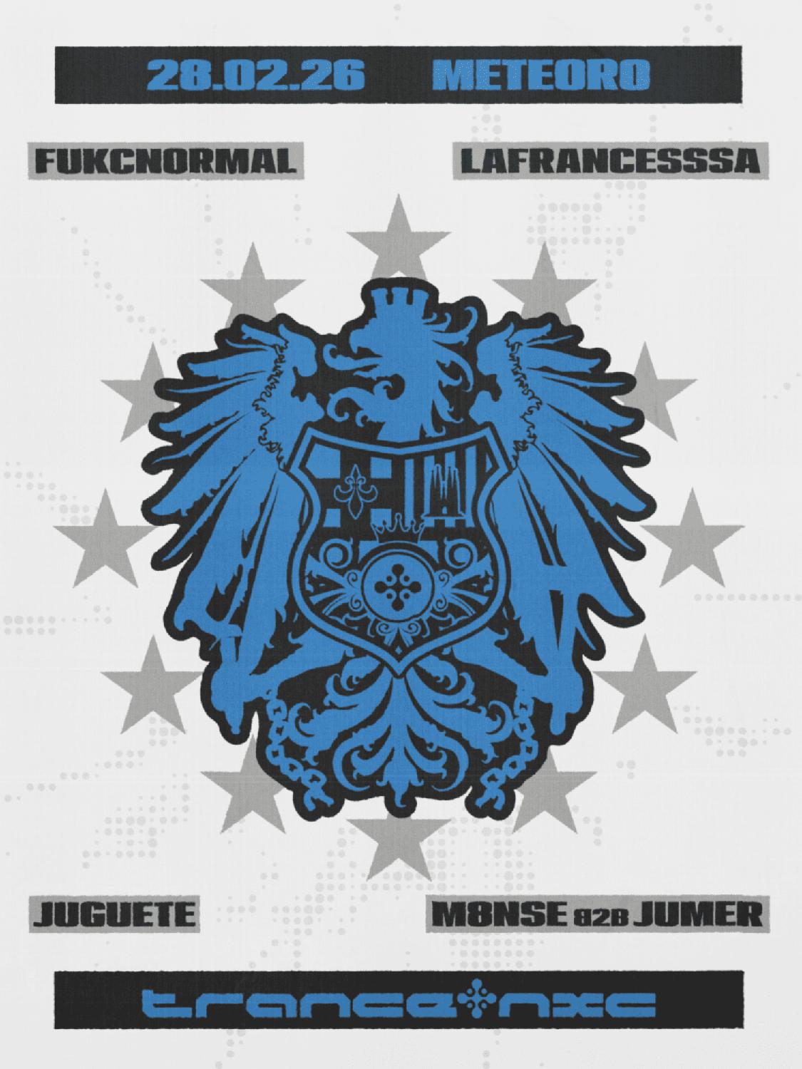 Trance Nxc: Fukcnormal + Lafrancesssa + Juguete + M8Nse B2B Jumer