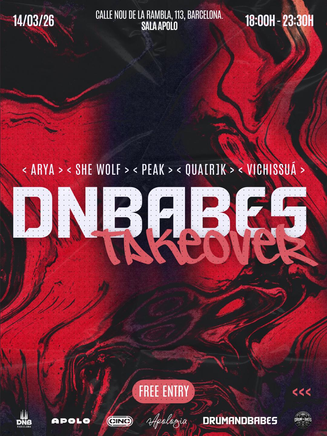Dnbabes Takeover @ Sala Apolo [Drum & Bass]