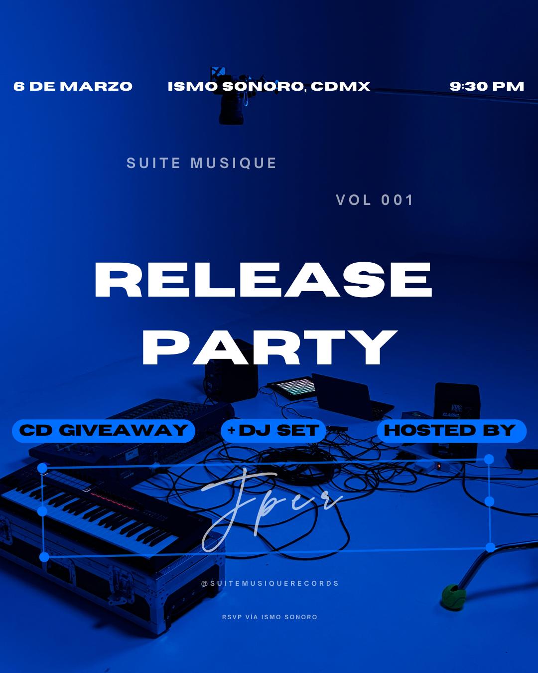 Suite Musique Vol 001 Release Party