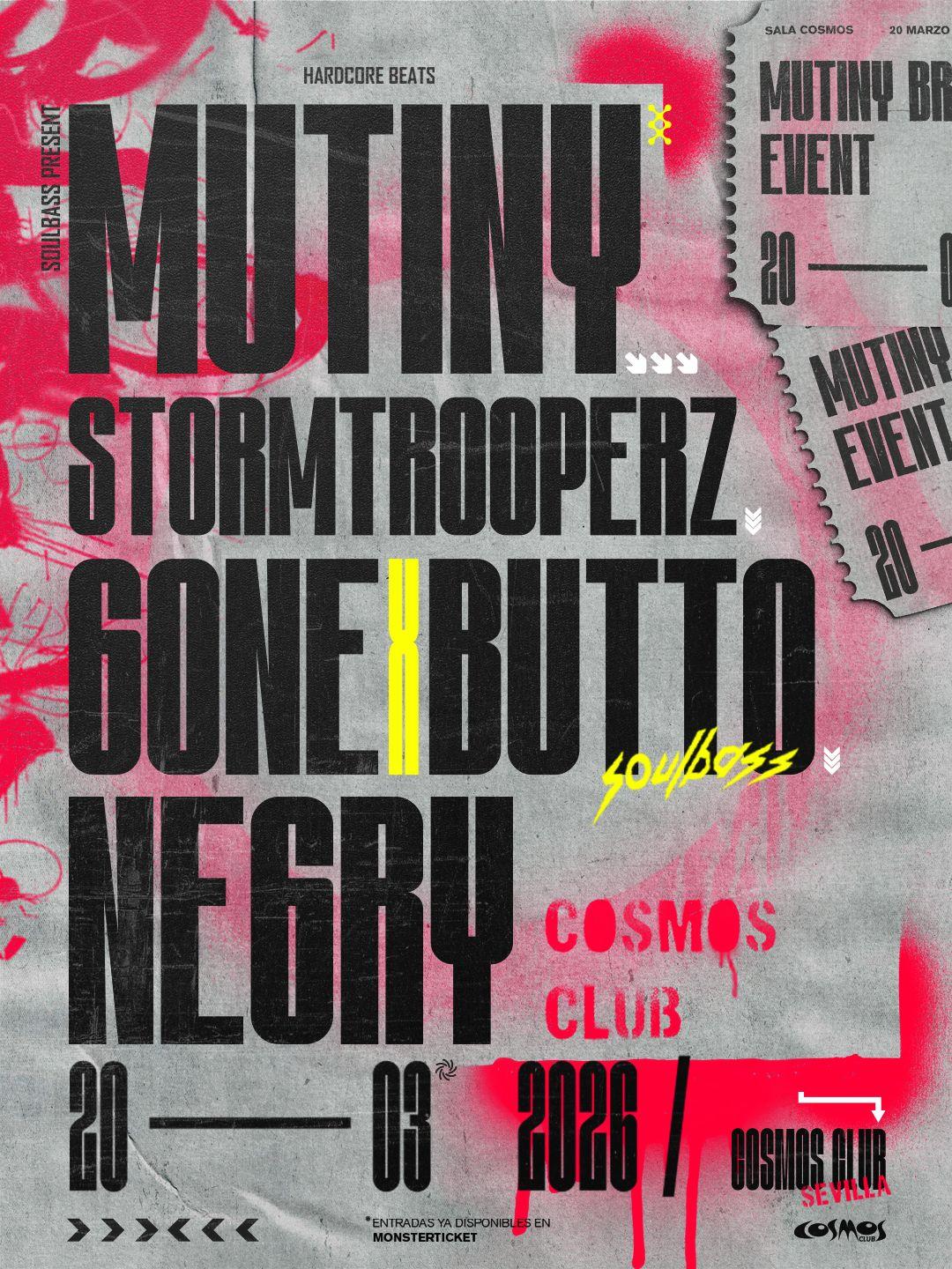 Soulbass Pres. Mutiny Special Retro Set - At Cosmos Club