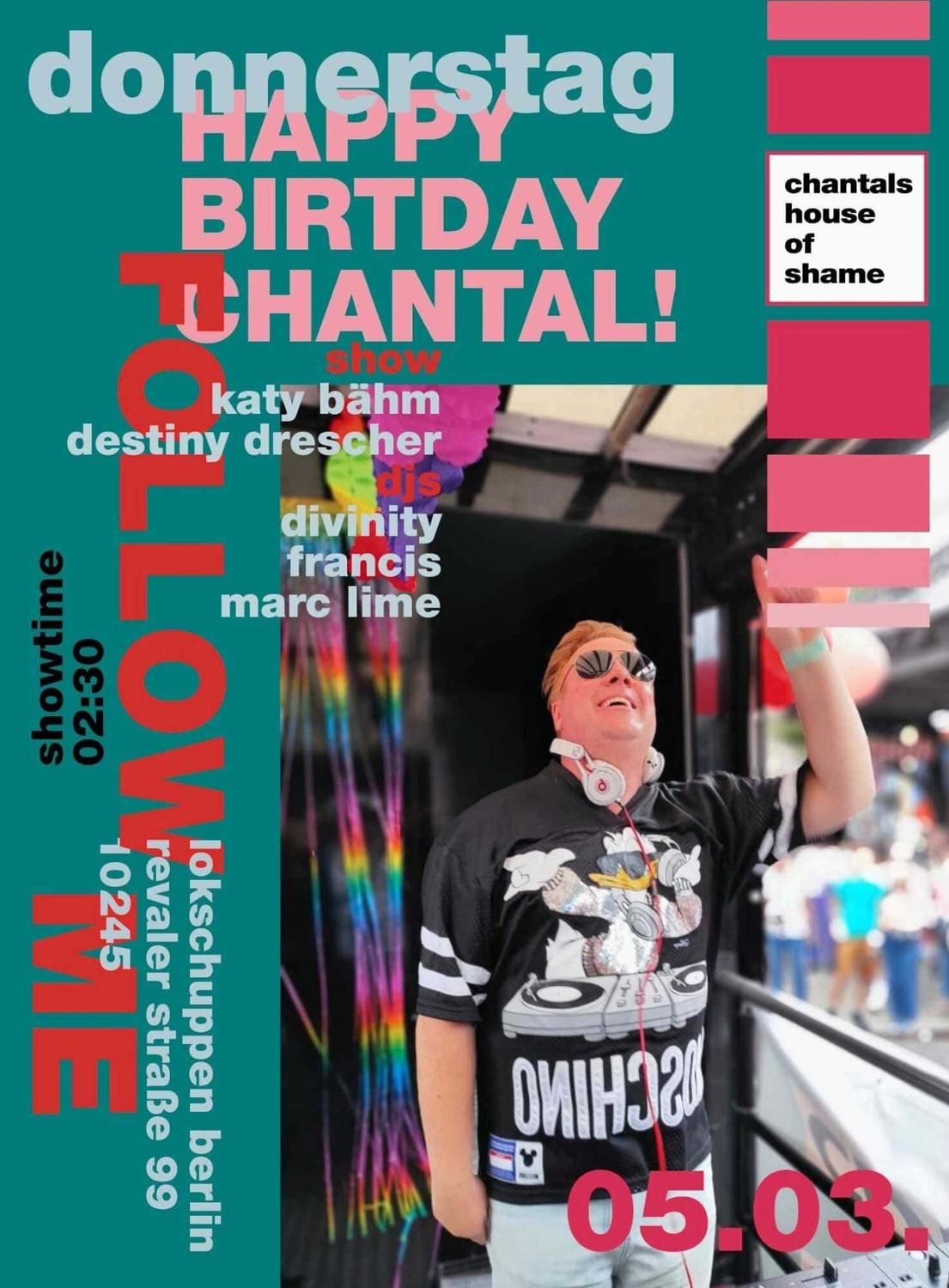 Chantal'S House Of Shame: Chantal'S Bday