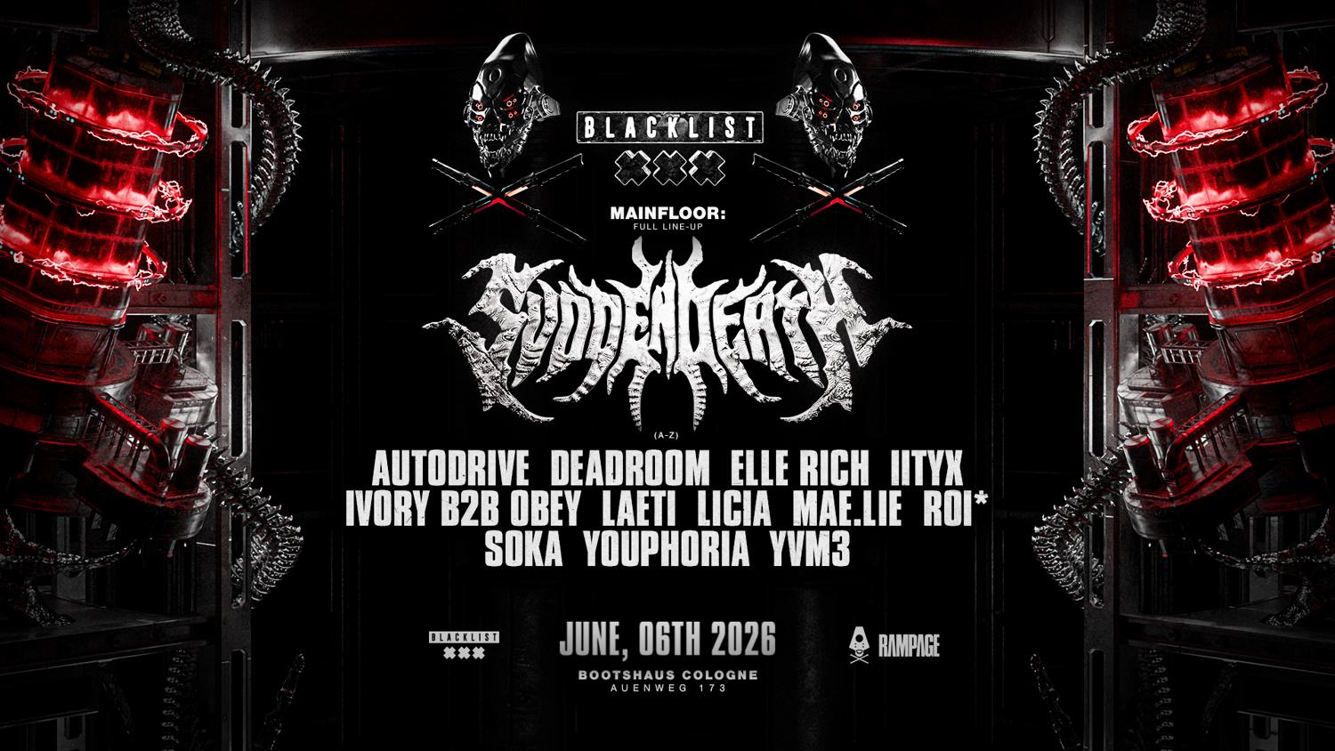 Svdden Death Pres. By Blacklist & Rampage
