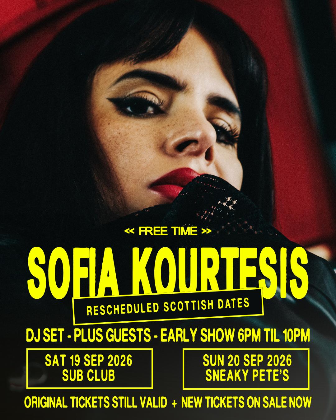 Sofia Kourtesis (Dj Set): Free Time - Glasgow