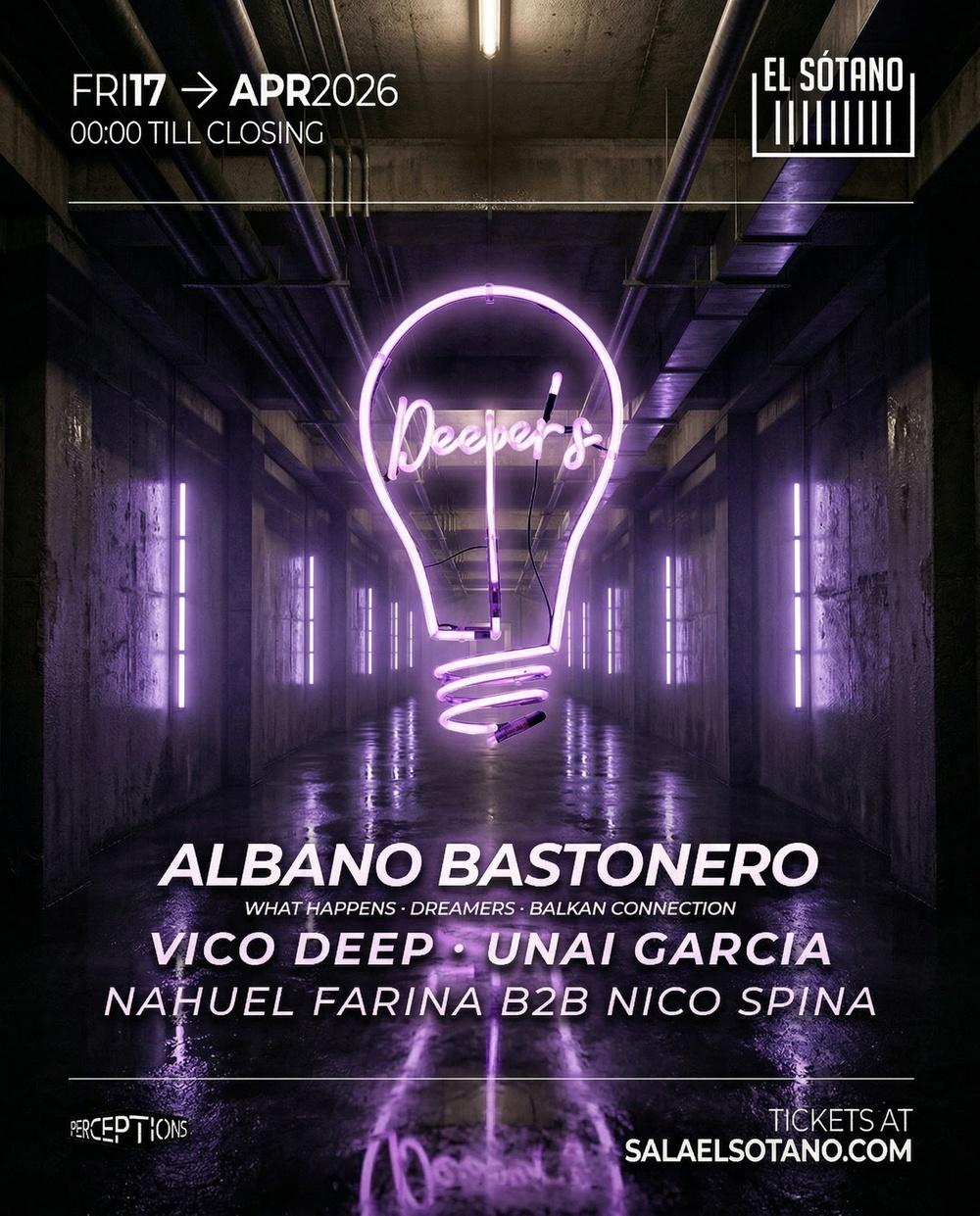 Deeper'S: Albano Bastonero, Vico Deep, Unai García, Nahuel Farina B2B Nico Espina